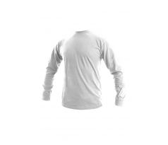 Tričko PETR, pánské, dlouhý rukáv, bílé vel. M
