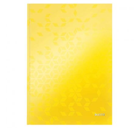 Zápisník Leitz WOW A4 linkovaný žlutý