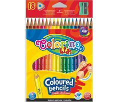 Pastelky trojhranné Colorino 18 barev (1 fluo )