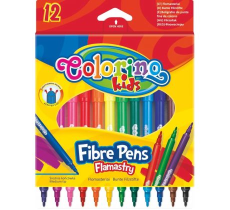Popisovač 12 barev Colorino Kids