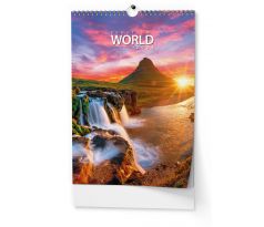 Kalendář nástěnný A3 Beautiful world