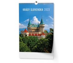 Kalendář nástěnný A3 - Krásy Slovenska