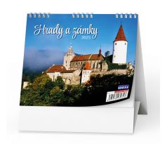 Kalendář stolní Ideál Hrady, zámky a památky ČR