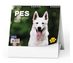 Kalendář stolní Ideál Pes, věrný přítel