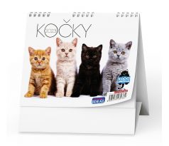 Kalendář stolní Ideál Kočky