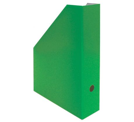 Box archivní zkosený lamino zelený