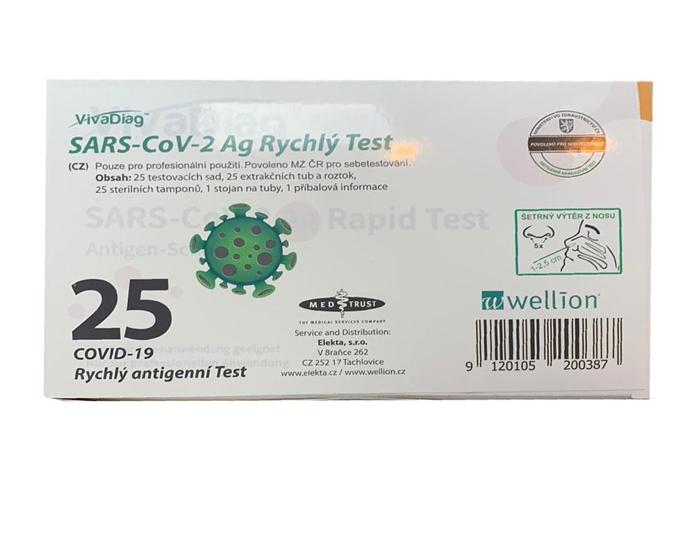 Antigenní test VivaDiag 25ks