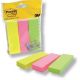 Značkovací bločky Post-it 25 x 76 mm/3 ks neonové barvy