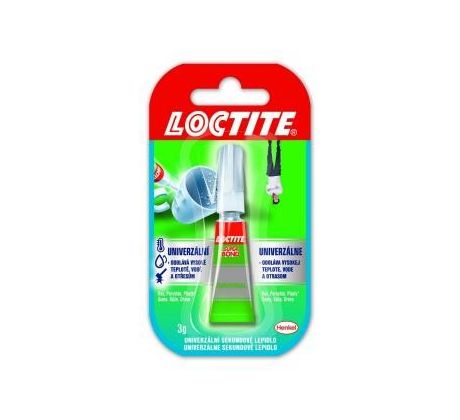 Lepidlo vteřinové Loctite SUPER BOND 3 g