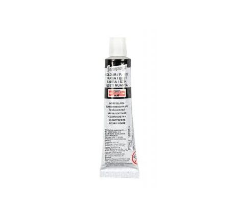 Barva temperová tuba 16 ml - černá