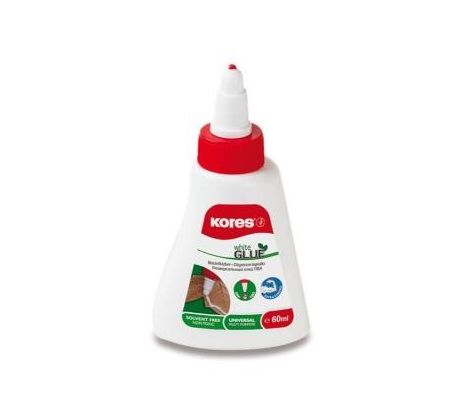 Lepidlo KORES White Glue 60 ml (bílé)