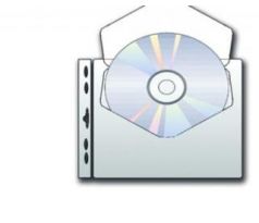 Obal závěsný na CD 115 mic čirý na 1 CD/10ks