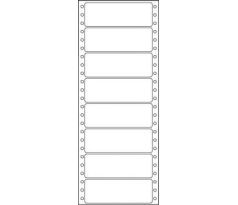 Etikety tabelační jednořadé S&K Label 100 x 36,1 bílé mm