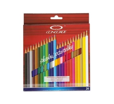 Pastelky Concorde Classic 24 ks Volfík (Safari)
