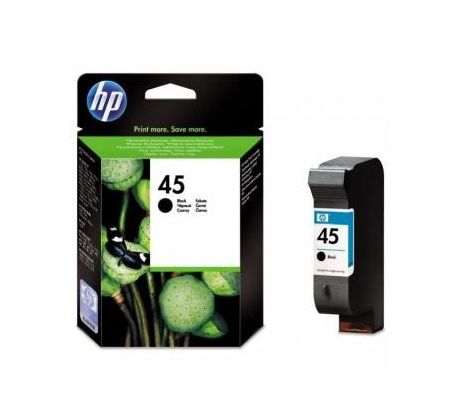 Inkoustové kazety HP C51645AE, No.45 černá 42 ml orig.
