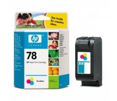 Inkoustové kazety HP C6578AE DeskJet 970C,No.78 color 38 ml