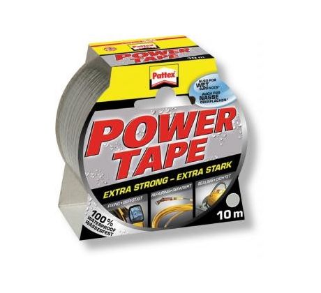 Lepicí páska Pattex Power Tape 50 mm x 10 m - stříbrná