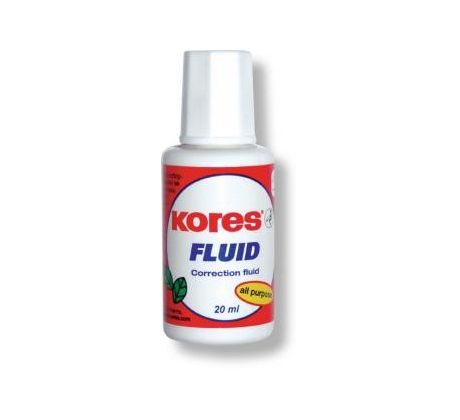 Opravný lak KORES Fluid 20 ml se štětečkem