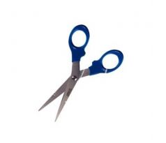 Nůžky kancelářské 16 cm modré