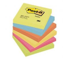 Blok samolepicí Post-it 76 x 76 /6 ks Energetic