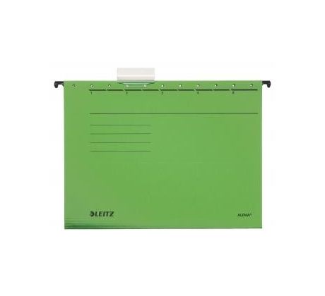 Závěsné desky Leitz ALPHA zelené