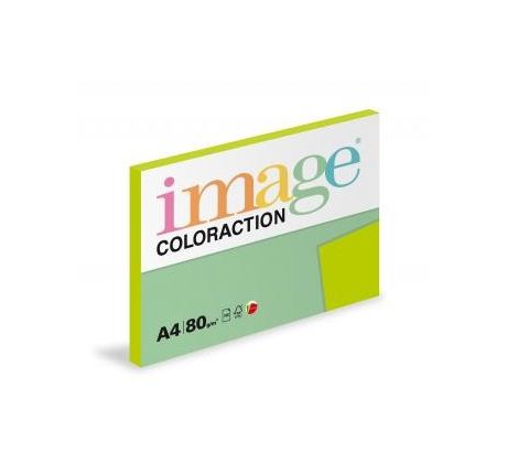 Papír kopírovací Coloraction A4 80 g zelená střední 100 listů