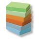 Blok samolepicí Post-it 51 x 38 mm/6 ks rainbow, recykl