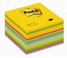 Blok samolepicí Post-it 76 x 76 mm ultražluté barvy