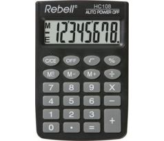 Kalkulačka Rebell HC 108 kapesní / 8 míst