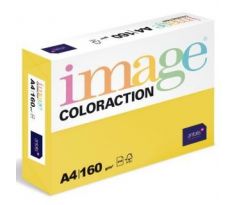 Papír kopírovací Coloraction A4 160 g žlutá sytá 250 listů