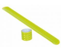 Reflexní pásek na ruku, žlutý 40 x 5 cm
