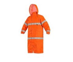 Plášť do deště BATH, výstražný, oranžový vel. 2XL