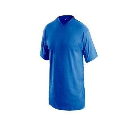 Tričko DALTON, výstřih do V, stř. modré, barva 413 vel. 2XL