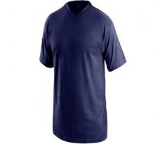 Tričko DALTON, výstřih do V, tm. modré, barva 413 vel. 3XL