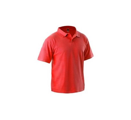 Polokošile MICHAEL, pánská, krátký rukáv, červená vel. XL