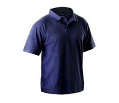 Polokošile MICHAEL, pánská, krátký rukáv, tmavě modrá vel. 2XL