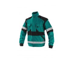 Blůza LUXY BRIGHT, pánská, reflexní, zeleno-černá vel. 56