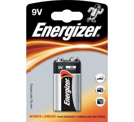 Baterie alkalická Energizer 9V / 1 ks