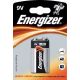 Baterie alkalická Energizer 9V / 1 ks