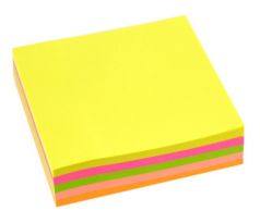 Blok samolepicí Concorde neon 76 x 76 mm, 5 x 40 listů