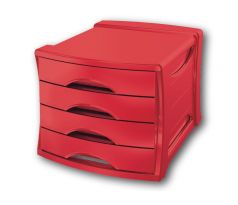 Box zásuvkový Esselte Europost VIVIDA červený