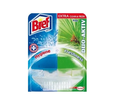 Bref WC Duo Aktiv Pine 50 ml se závěsem