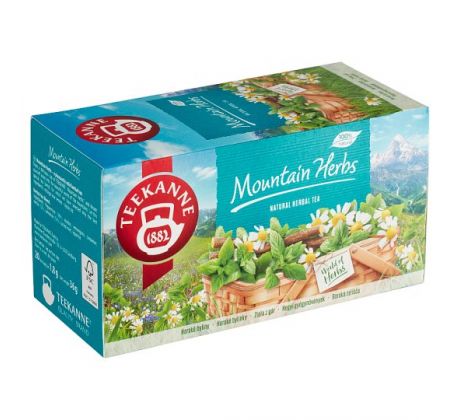 Bylinný čaj Teekanne Mountain Herbs / 20 sáčků