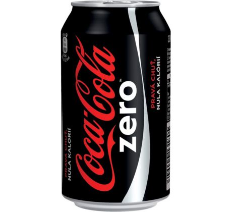 COCA COLA 0,33 l Zero plech