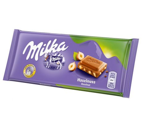 Čokoláda Milka oříšková 100 g