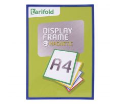 Display Frame Tarifold magnetický A4/1 ks modrý