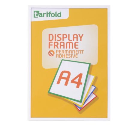 Display Frame Tarifold samolepicí A4/1 ks bílý