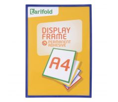 Display Frame Tarifold samolepicí A4/1 ks modrý