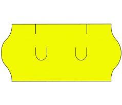 Etikety cenové 26 x 12 mm reflexní žluté UNI