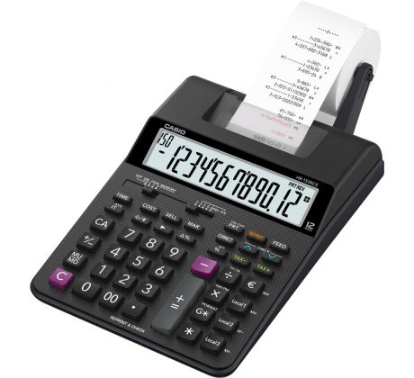 Kalkulačka Casio HR 150 RCE s tiskem / 12 míst
